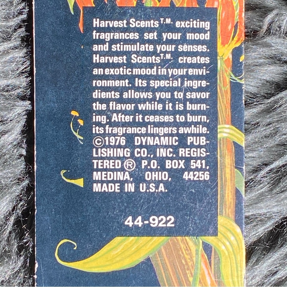 Vintage Incense 1976 Vanilla - Picture 5 of 7
